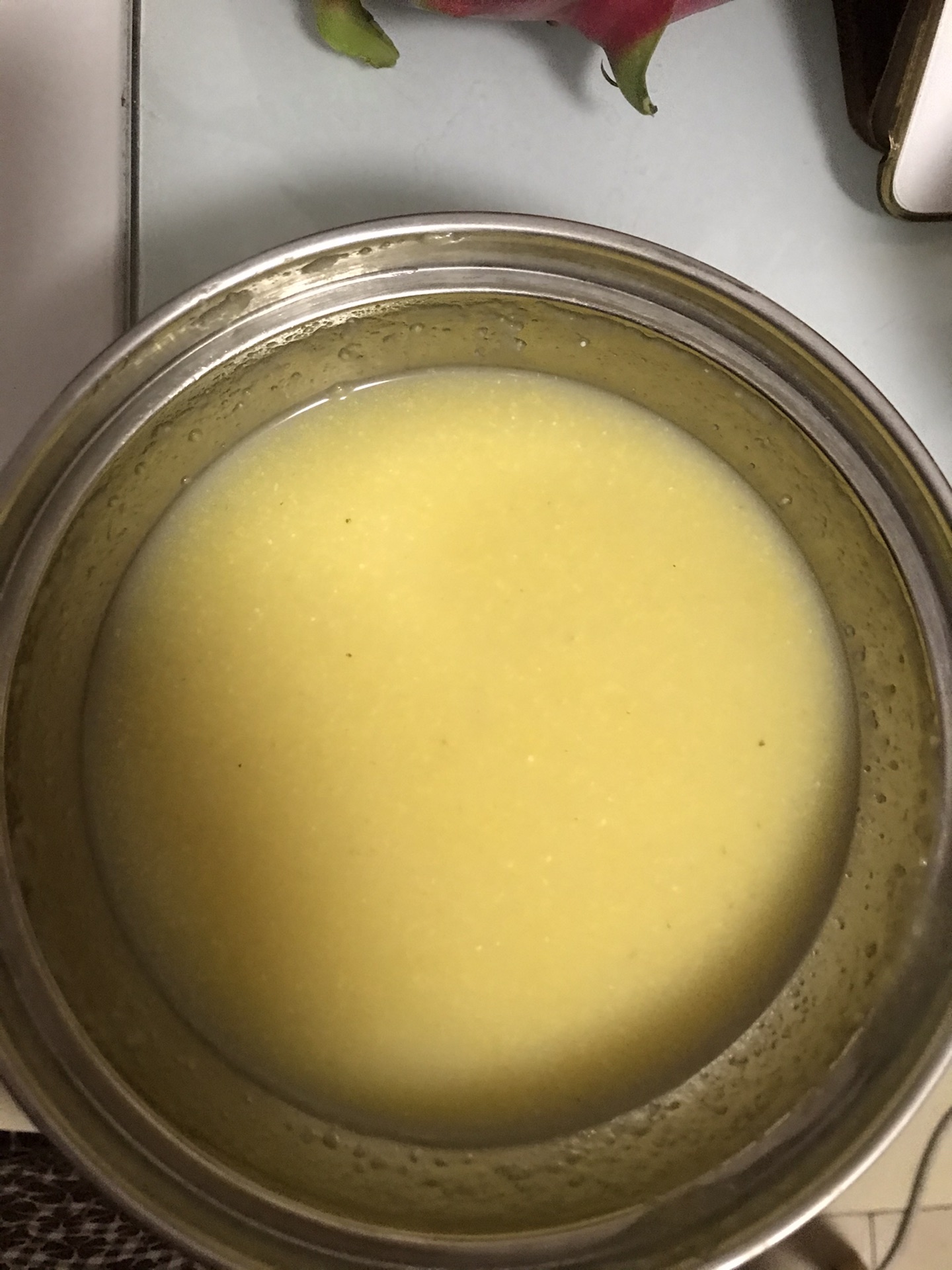 Cornmeal porridge
