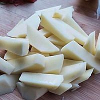 豆角土豆焖面的做法图解3