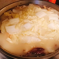 冬日暖锅-像牛奶一样白的大白菜羊杂汤的做法图解7