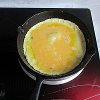 菠菜奶酪煎蛋的做法图解5