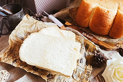 蜂蜜酸奶奶酪吐司（波兰种）口感不输北海道 早餐面包