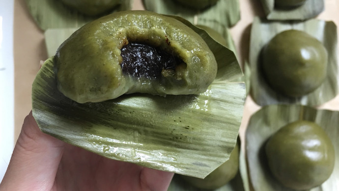 枣泥青团