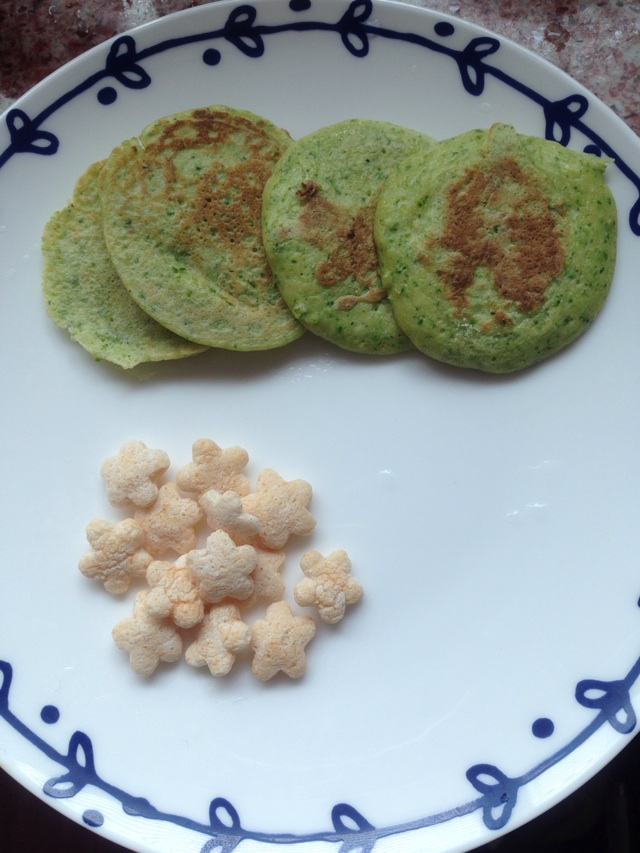 *宝宝辅食早饭*西兰花饼的做法图解8