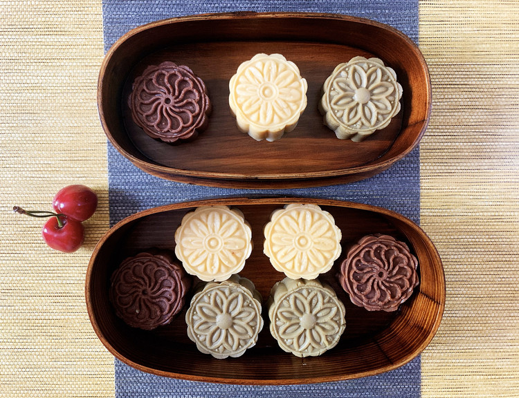 冰绿豆糕(原味，抹茶，可可)的做法