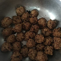 娃娃菜丸子炖粉的做法图解1