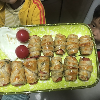 手抓饼火腿颂