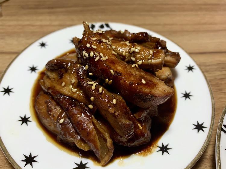 【小笨蛋也会做的】照烧鸡腿肉的做法