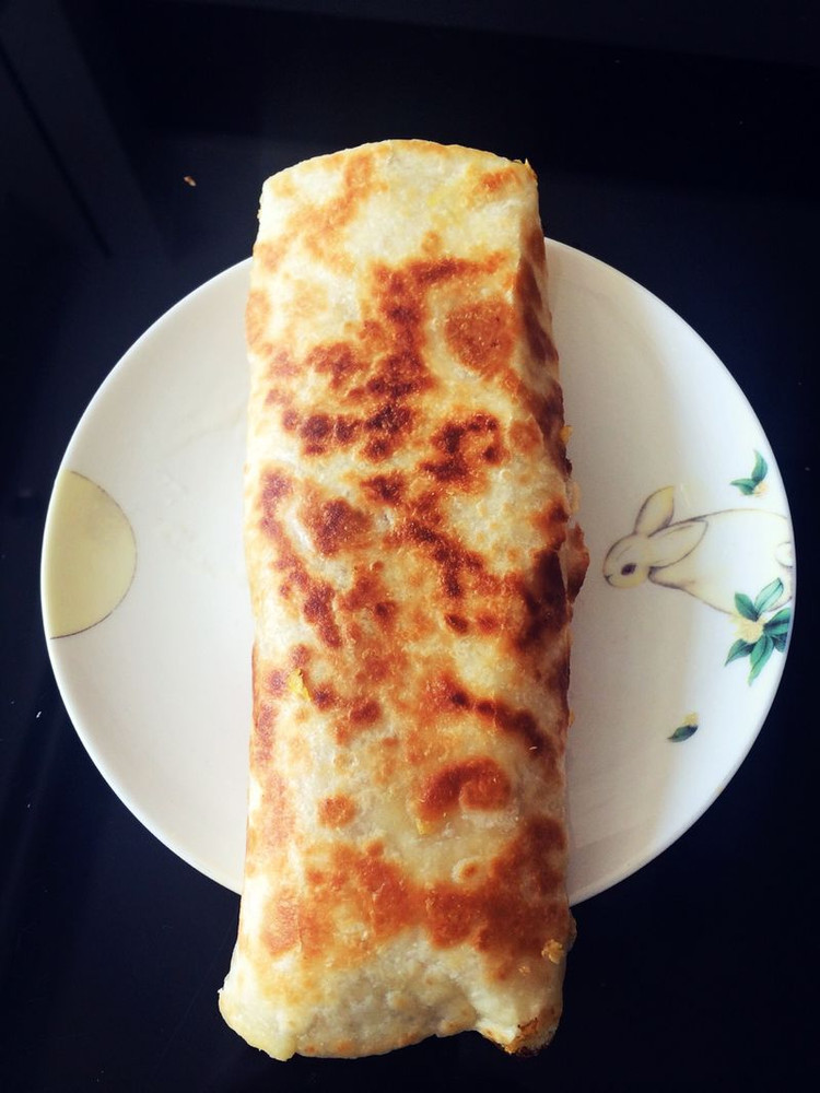 鸡蛋火腿芝士饼的做法