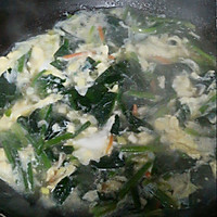 菠菜鸡蛋虾米汤的做法图解10