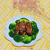 #来诺辉京东 解锁“胃”来资产#让肠胃健康西兰花照烧鸡翅的做法图解2