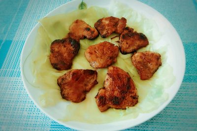 私房菜之蜂蜜煎鸡肉