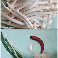 #解腻开胃就吃它#夏日开胃小菜•凉拌海鲜菇的做法图解1