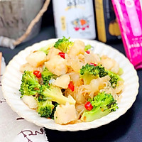 龙利鱼西兰花魔芋丝的做法图解11
