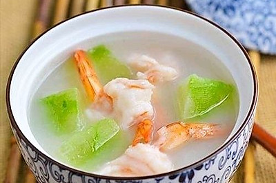 虾仁冬瓜汤