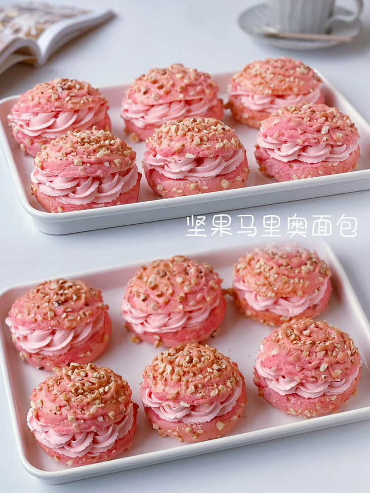 坚果马里奥面包的做法