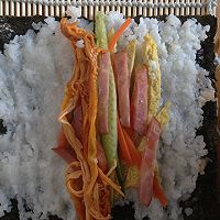 金针菇紫菜包饭的做法图解4