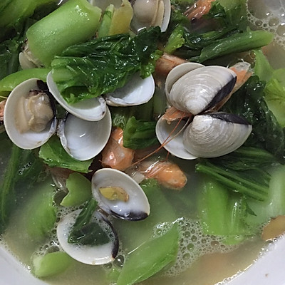 蛤蜊芥菜汤