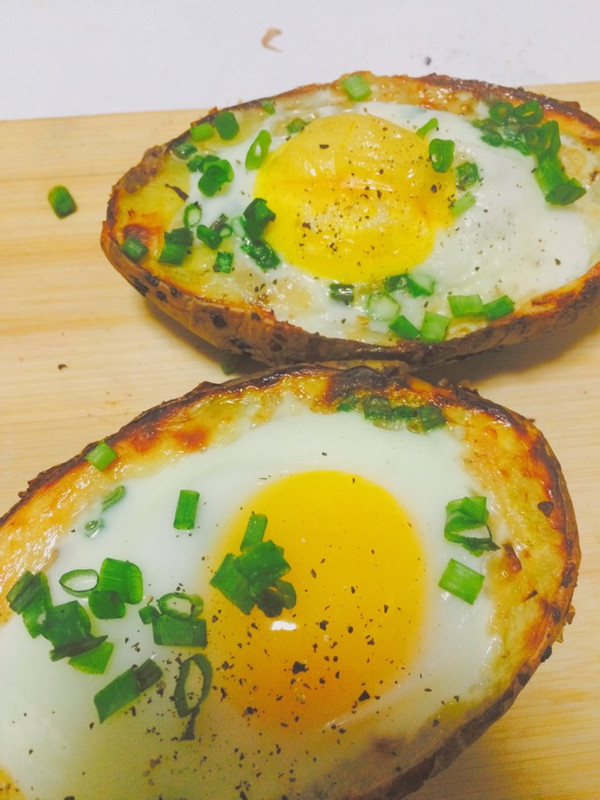 土豆焗鸡蛋～土豆爱好者花式吃法