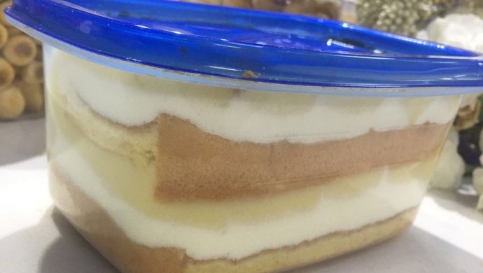 【蓓妈美食】日式豆乳盒子蛋糕