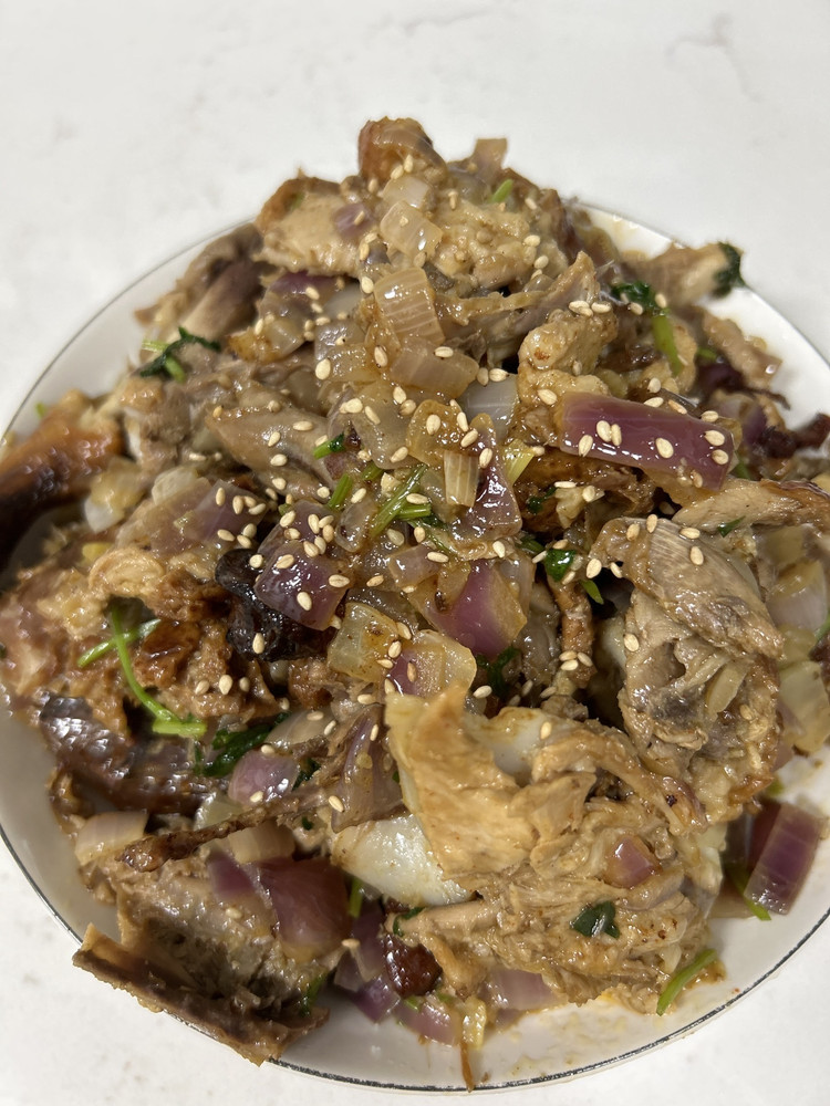 椒盐鸭架的做法