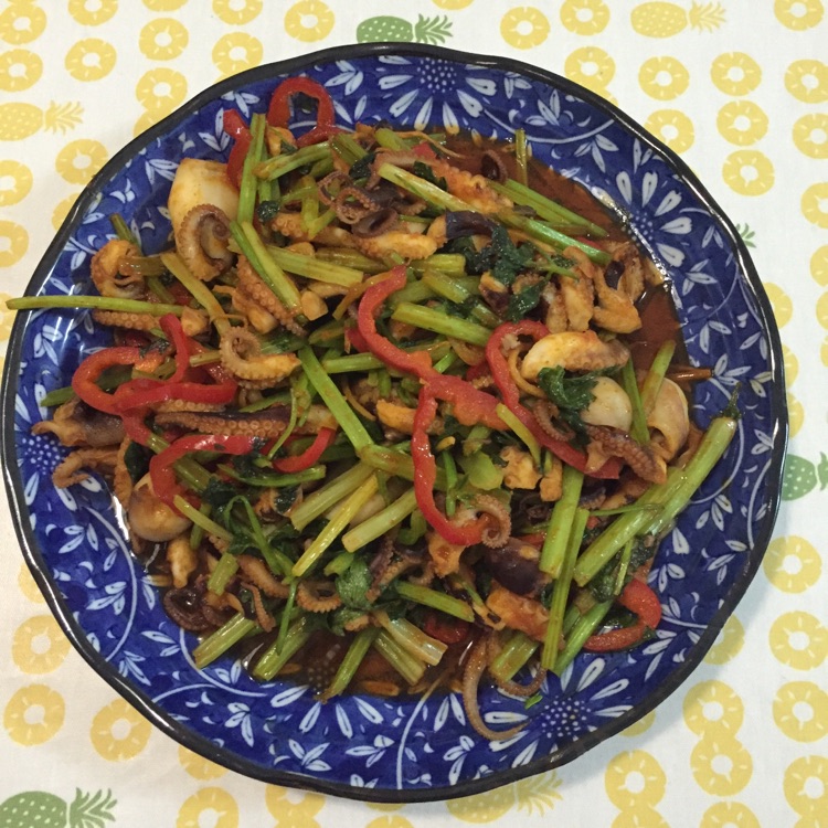辣炒小章鱼
