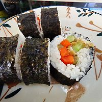 芥末海苔寿司饭团的做法图解10