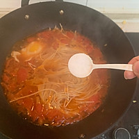感恩节：暖心热汤面之西红柿鸡蛋面的做法图解7