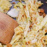 #珍选捞汁 健康轻食季#大西洋黄金蟹黄炒白菜的做法图解7