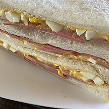 超级简单的鸡蛋三明治