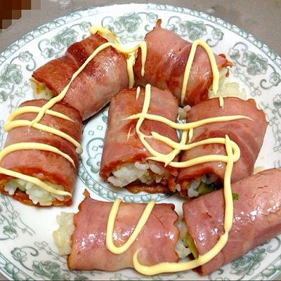 自制培根卷