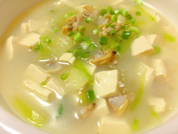 冬瓜蛤蜊豆腐