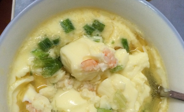 虾仁鸡蛋羹