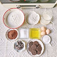 全麦巧克力奥利奥麦芬蛋糕简单好做的做法图解1