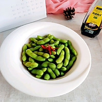#夏日餐桌降温企划#珍选原味毛豆节的做法图解1