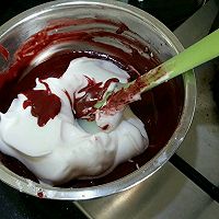 李孃孃爱厨房之一一红丝绒奶油蛋糕卷的做法图解7