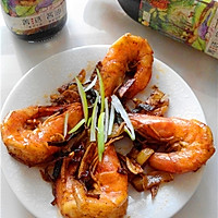 豆果菁选酱油试用----酱油爆炒虾的做法图解8