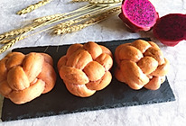 火龙果绣球面包的做法