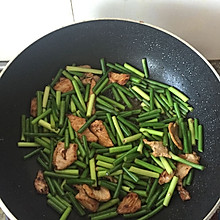 蒜苔炒肉