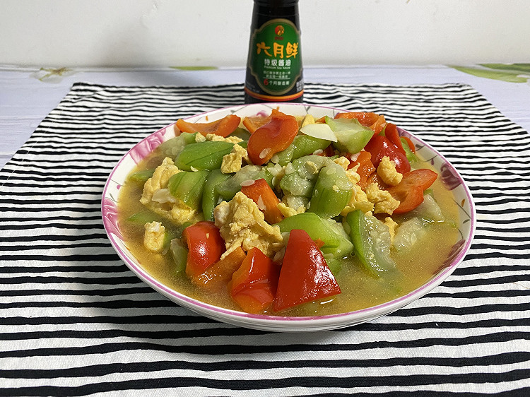 丝瓜炒蛋的做法