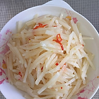 素炒白萝卜条的做法图解5