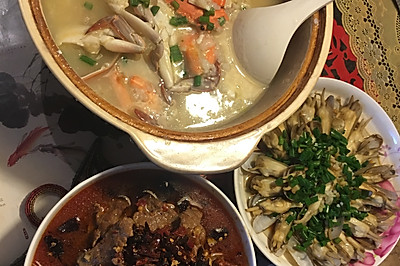 葱油蛏子
