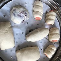 红豆馒头的做法图解12