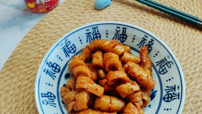 香辣烤面筋