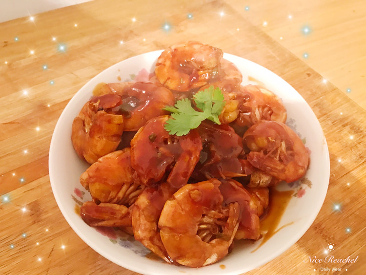 姜丝油焖大虾的做法