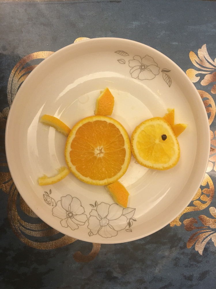 当小鸡遇到橙子的做法