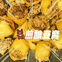 黄金煎酿豆腐的做法图解7