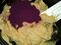 紫薯豆沙馅#安佳烘焙学院#的做法图解3