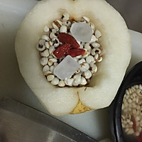 冰糖薏仁炖梨的做法图解3