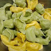 彩色饺子苜蓿香菇鸡蛋饺子的做法图解19