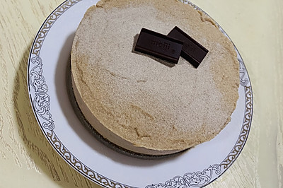 烘焙小白版6寸巧克力芝士慕斯蛋糕